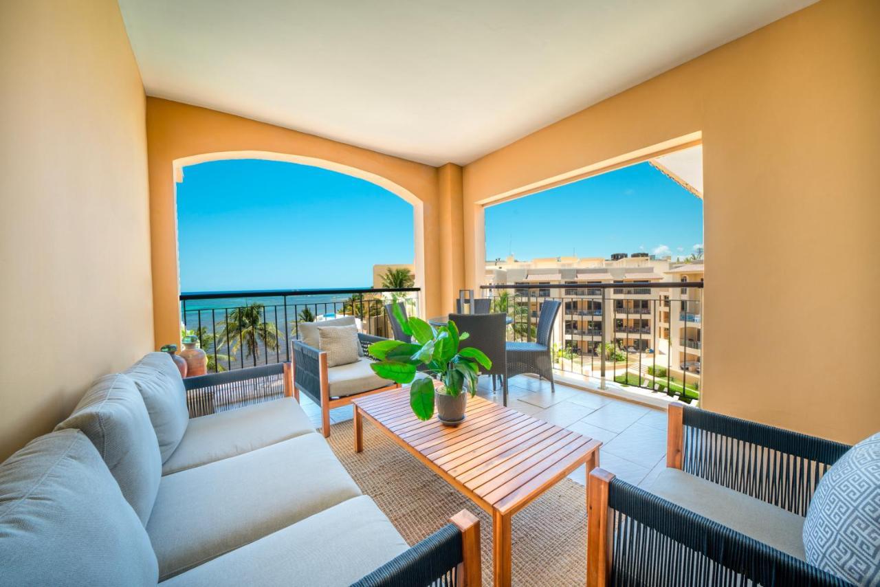Сasa de vacaciones Surf 405 - Luxury Oceanview Beachfront 3 Bedroom With Gym - At El Faro